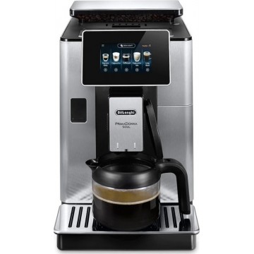 Delonghi PrimaDonna Soul Αυτόματη Μηχανή Espresso 1450W Πίεσης 19bar με Μύλο και Wi-Fi Γκρι ECAM610.75.MB